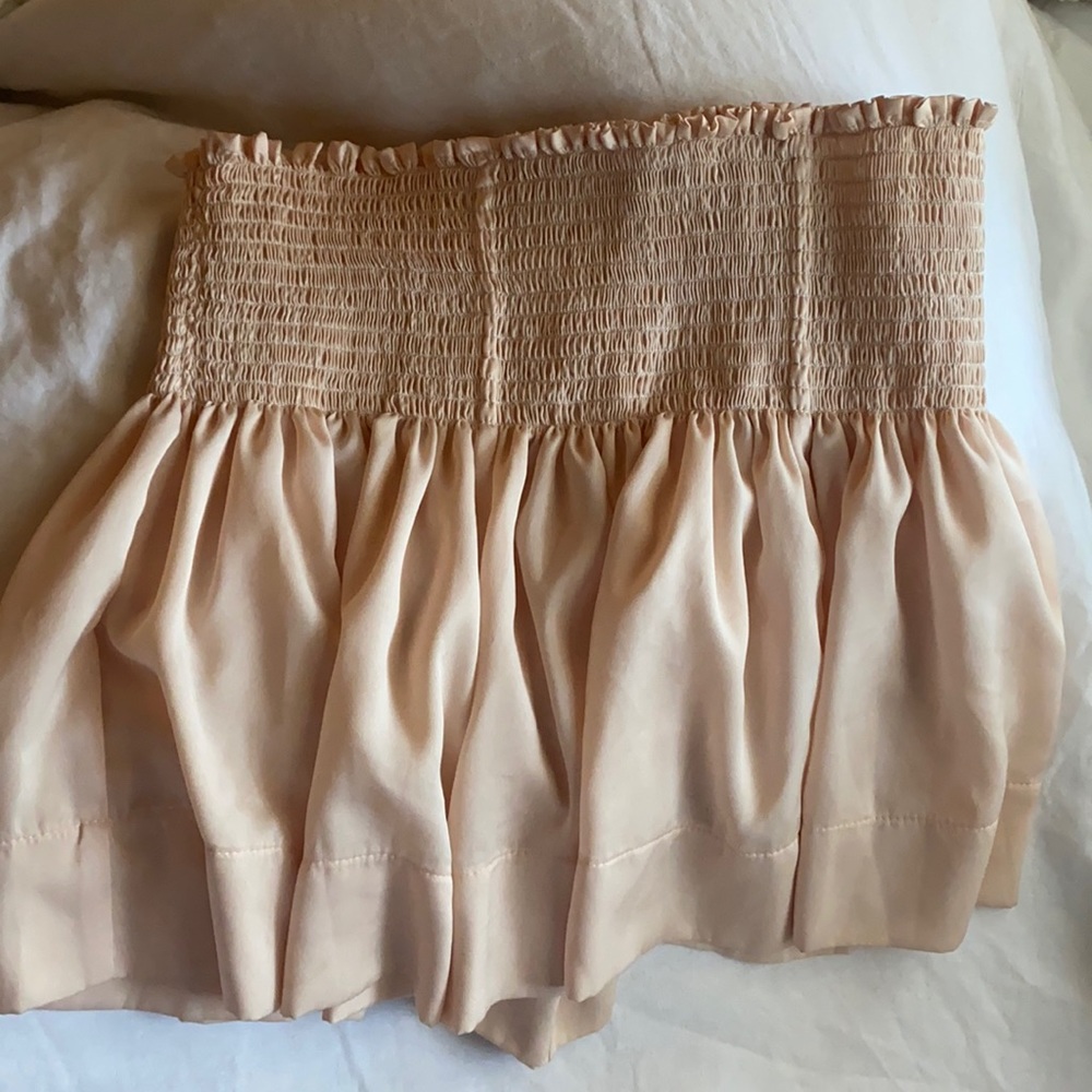 Koch worn once Erica skirt light peach or nude color